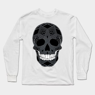 Skull and Mandala Long Sleeve T-Shirt